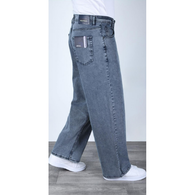 Джинсы  Revolver мужские широкие багги , 30,  Синий