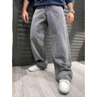 Джинсы  John Lucca мужские широкие багги , 32,  Серый