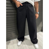 Джинсы  John Lucca мужские широкие багги , 33,  Черный