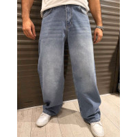 Джинсы  John Lucca мужские широкие багги , 28,  Светло-синий