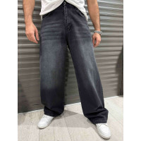 Джинсы  John Lucca мужские широкие багги , 30,  Графит