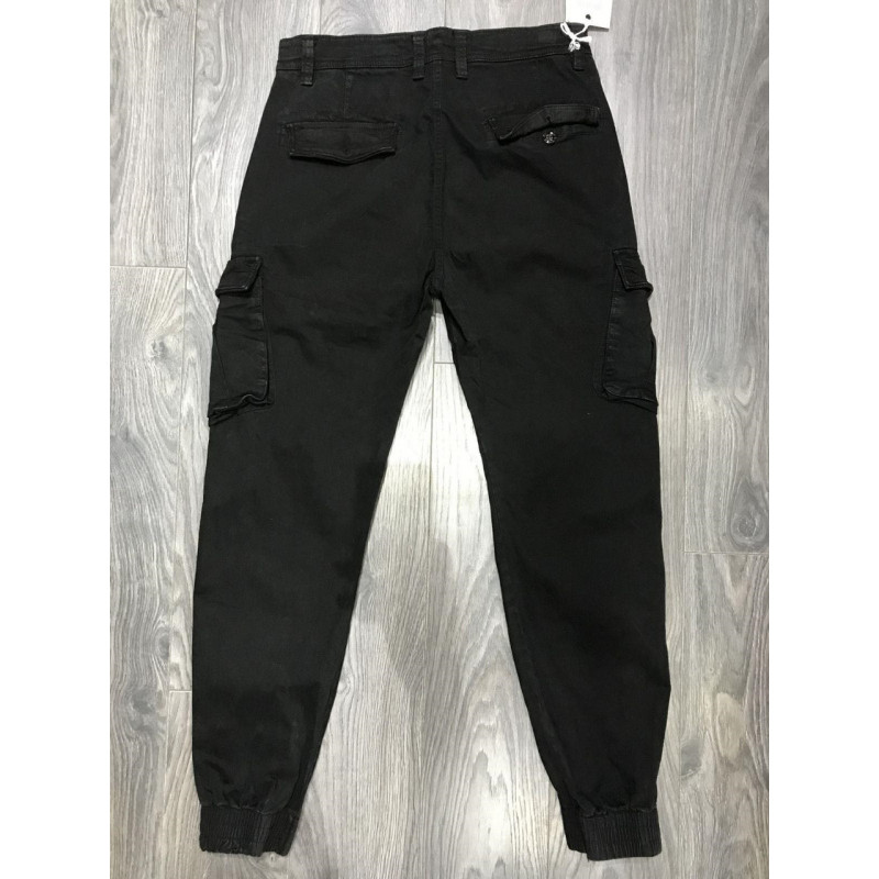 Джогеры джинсы Forex карго мужские 28-42 , 28,  Черный