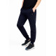 Спортивные штаны мужские Lonn с манжетом хлопок двунитка классические, XXXL, Темно-синий