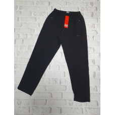 Штани спортивні CRAMP чоловічі рівні великого розміру 4XL-8XL, 6XL, Чорний