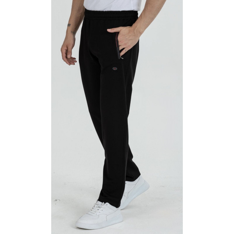 Мужские спортивные штаны Lonn больших размеров прямые с карманами на молнии Турция , 4XL, Графит