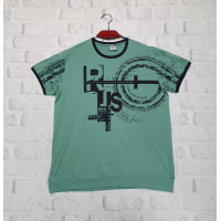 Футболка  Elvis  мужская большого размера 5XL-8XL , 6XL,  Мята