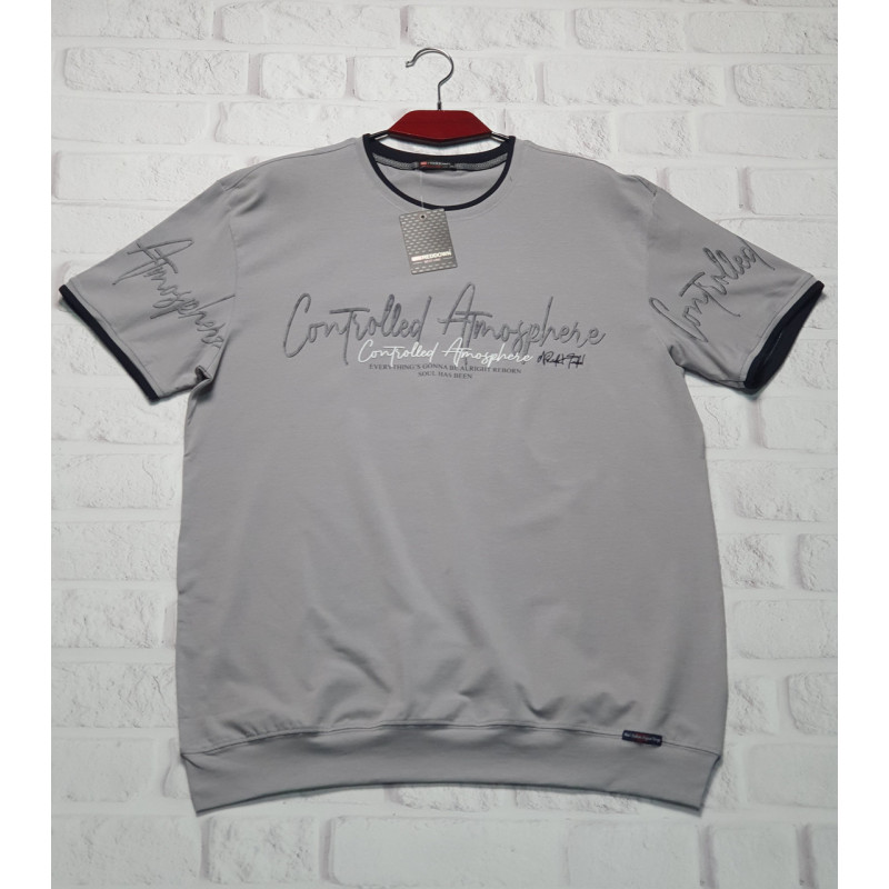 Футболка Red-Down мужская большого размера 2XL-5XL , 5XL,  Сиреневый