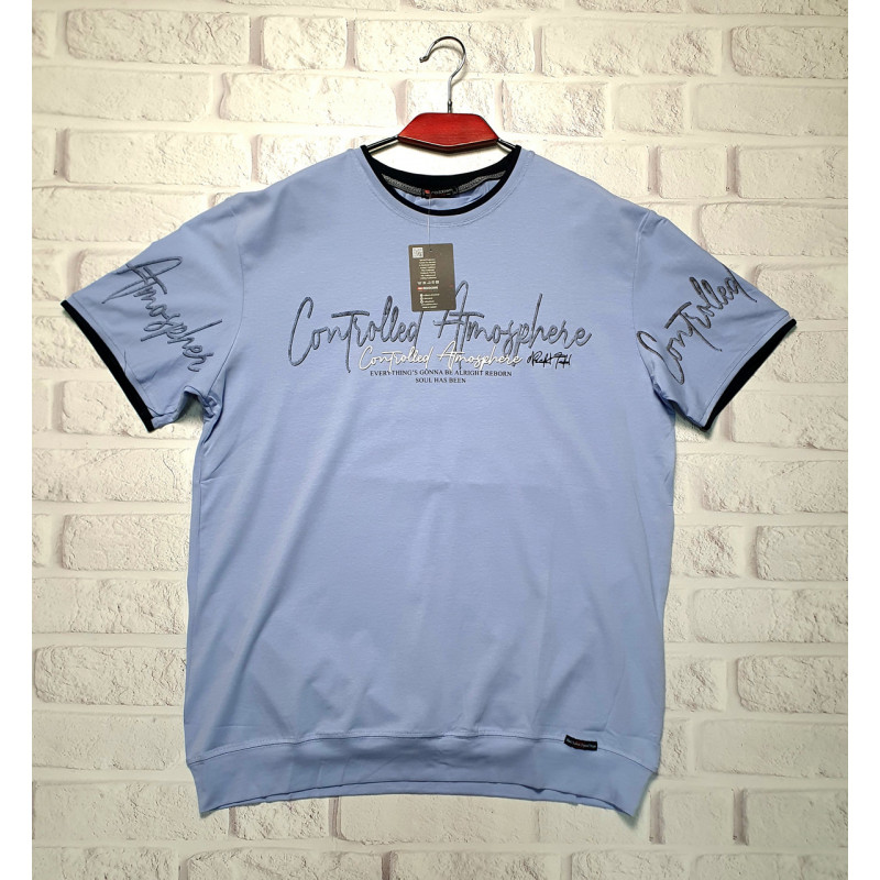 Футболка Red-Down мужская большого размера 2XL-5XL , 4XL,  Темно-синий