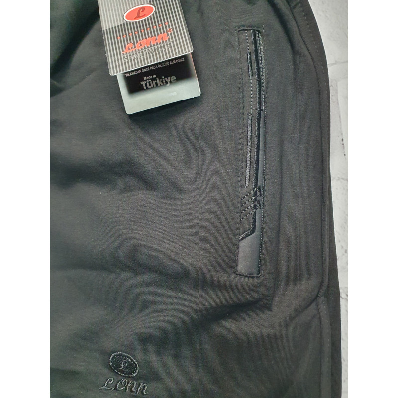 Брюки спортивные Lonn мужские ровные большого размера 6XL-10XL , 8XL, Черный