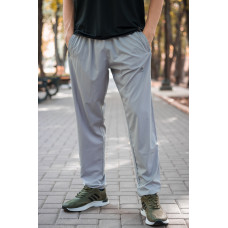 Спортивные штаны Piyera мужские ровные микрофибра M-XXXL , XXL, Светло-серый