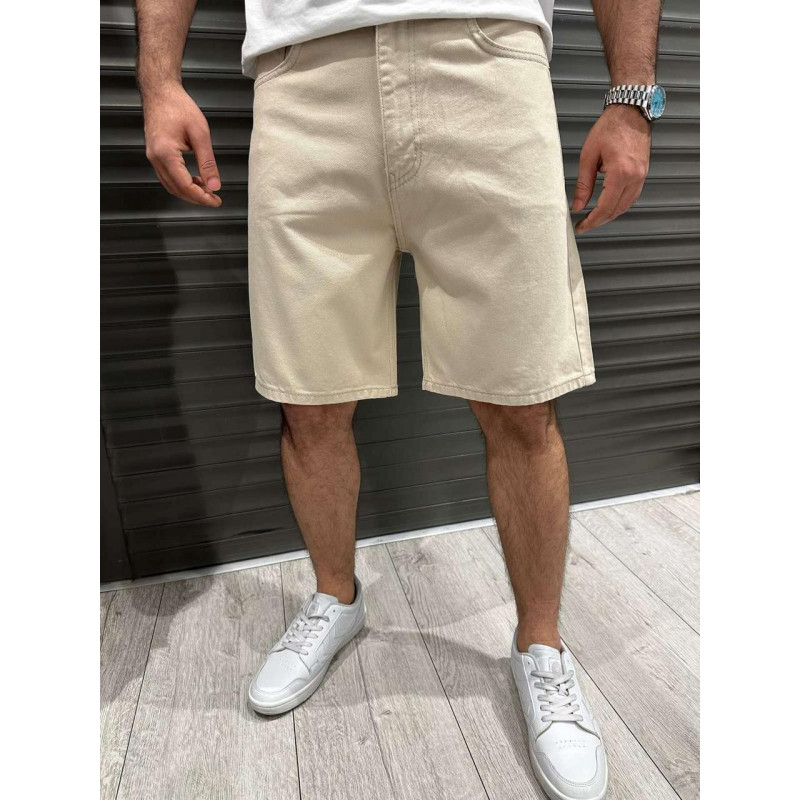 Шорты багги мужские John Lucca широкие 100% коттон , 30, Темно-серый