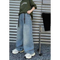 Джинси багі широкі Alder для хлопчика 10-14 років скейтери, Блакитнтй 164