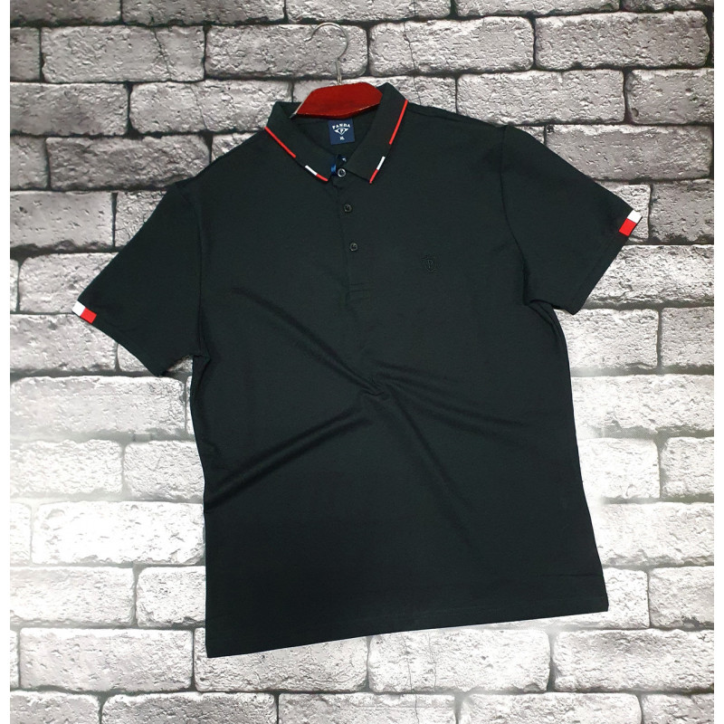 Футболка Panda поло мужская XL-5XL , XXXL,  Белый