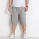 Бриджи шорты мужские Ao Long Лен Xl-5XL  , Серый, XXL
