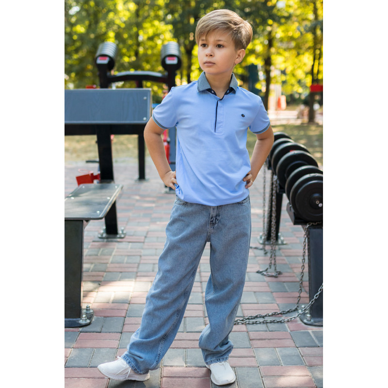 Джинсы багги Willmen широкие для мальчика 9-17 лет скейтеры , Джинс 140