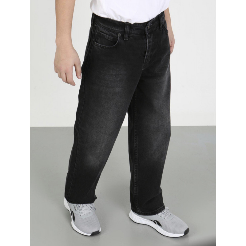 Джинсы багги Willmen широкие для мальчика 9-17 лет скейтеры , Графит 176