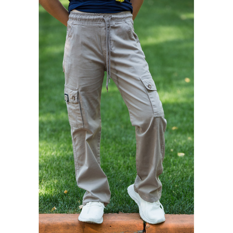 Штаны карго Musti багги уличный стиль мальчику 6-16 лет скейтеры Мокко, 122