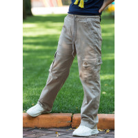 Штаны карго Musti багги уличный стиль мальчику 6-16 лет скейтеры Мокко, 122