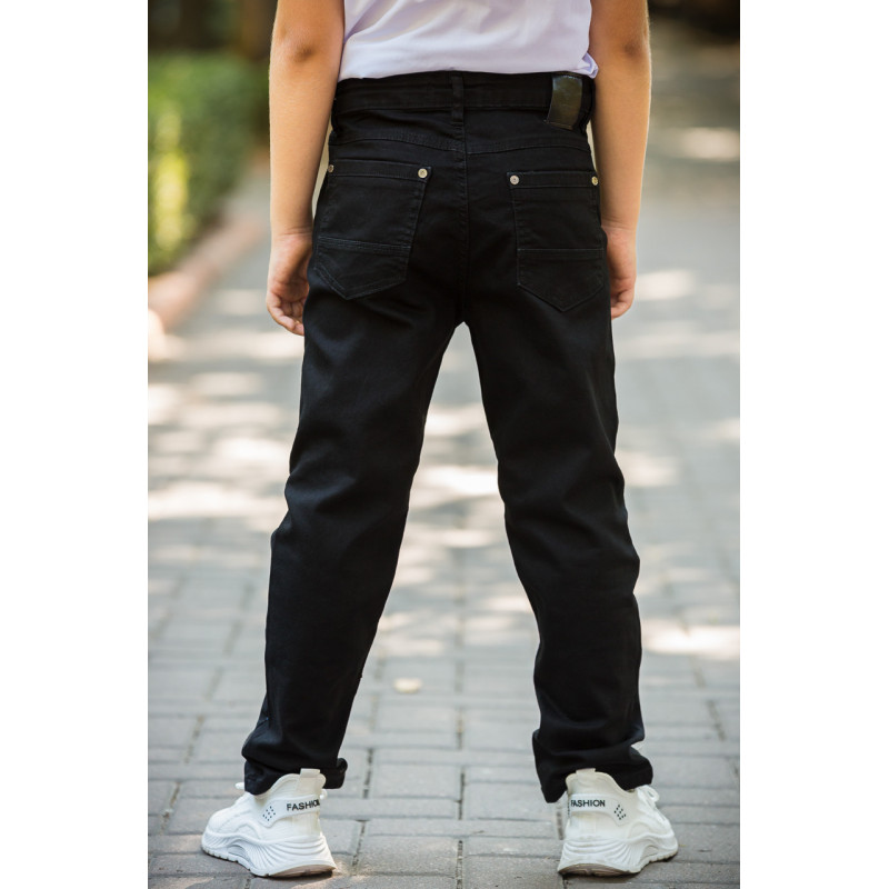 Джинсы Musti для мальчика 7-16 лет , Черный 122