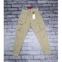 Джогеры джинсы Lionesa(Iteno) карго мужские 29-38 , 36,  Бежевый