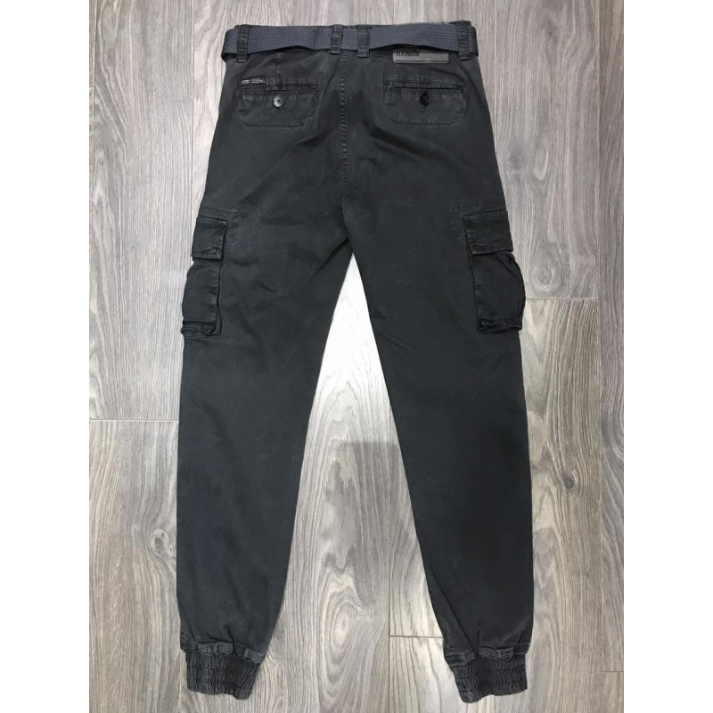 Джогеры джинсы  карго Iteno мужские , 33  Черный