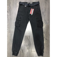 Джогеры джинсы  карго Iteno мужские , 38,  Серый