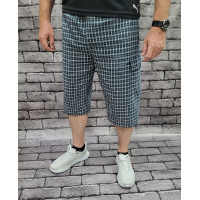 Бриджи шорты мужские Ao Long  Xl-5XL  , Голубой, 4XL