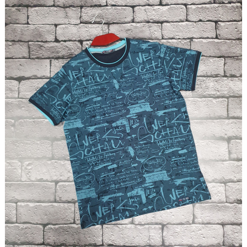 Футболка Red-Down мужская  , XL,  Бирюзовый