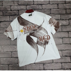 Футболка  Carrinos оверсайз  для мальчика 9-13 лет, Белый,  152