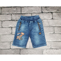 Шорты джинс Happy House для мальчика 1-5 лет , 80-86, Синий
