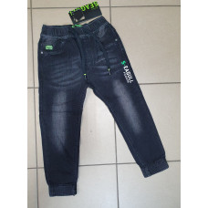 Джогери джинси для хлопчика SEAGUL 3-8 років арт.2007, Розмір дитячого одягу (за зростанням) 98, Колір Чорний