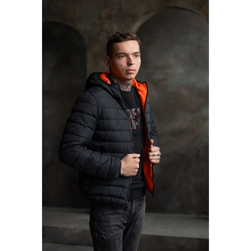 Куртка мужская Bihor двухсторонняя M-5XL , Графит,  4XL