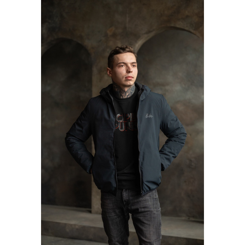 Куртка мужская Bihor двухсторонняя M-5XL , Графит,  5XL