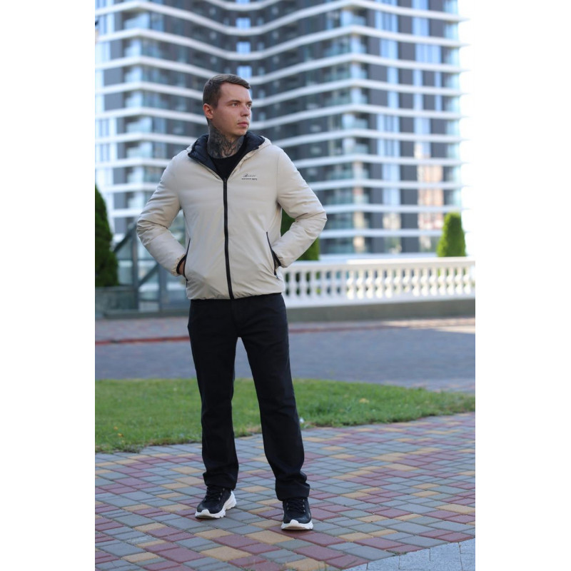 Куртка мужская Bihor двухсторонняя M-5XL , Графит,  5XL