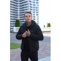 Куртка мужская Bihor двухсторонняя M-5XL , Черный,  5XL