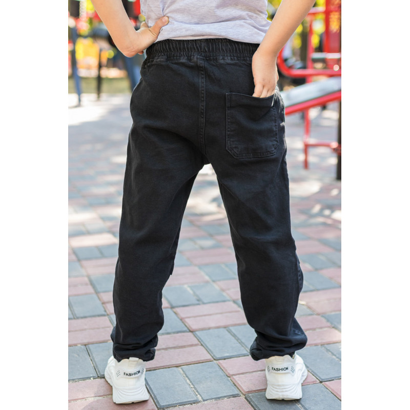 Джинсы мом Altun для мальчика 6--16 лет  арт.2027, Графит 158