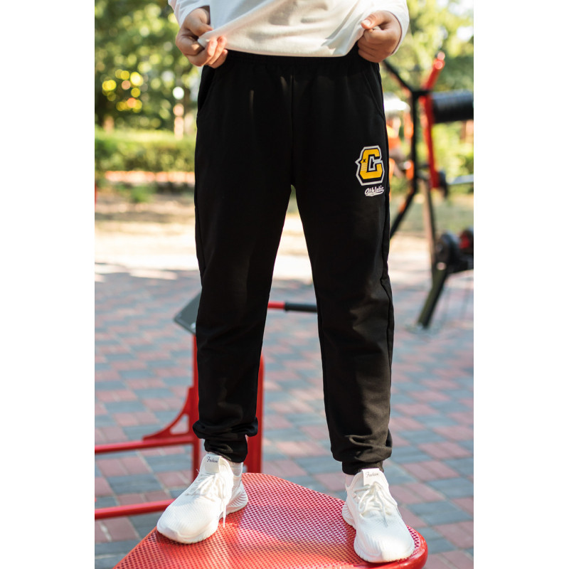 Костюм Happy House спортивный для мальчика 4-12 лет, Черный 104