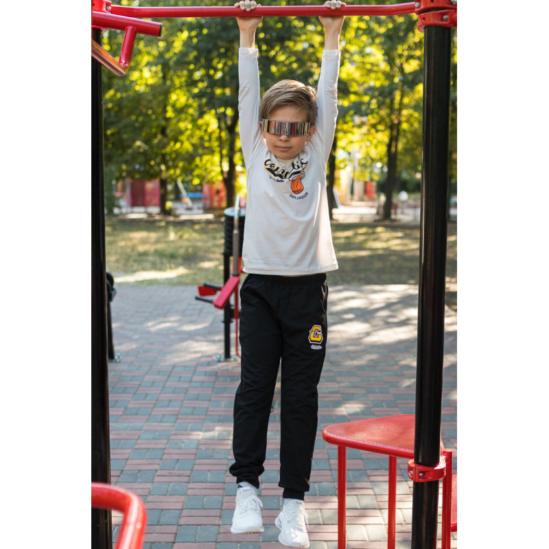 Костюм Happy House спортивный для мальчика 4-12 лет, Черный 104