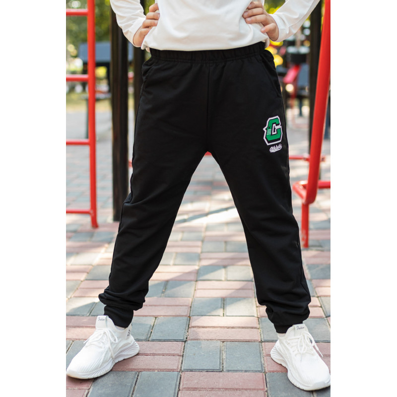 Костюм спортивный Happy House для мальчика 4-12 лет , Черный 104