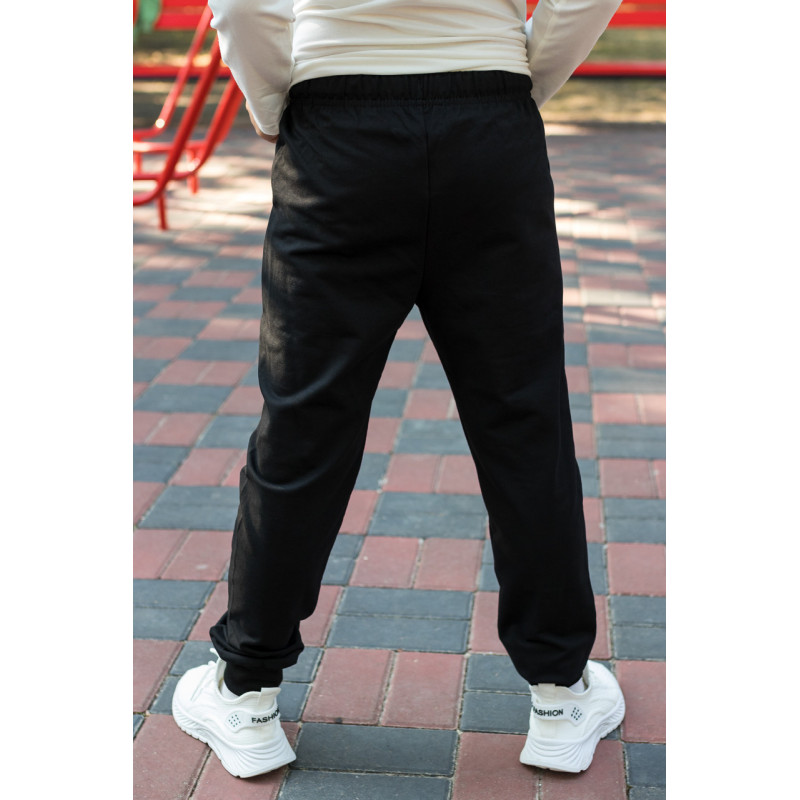 Костюм спортивный Happy House для мальчика 8-16 лет , Черный 152