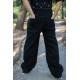 Джинсы Alder багги широкие для мальчика 10-14 лет скейтеры , Черный 158