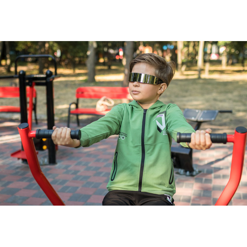 Костюм спортивный F&D для подростка 4-12 лет , Зеленый 104