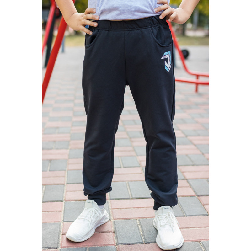 Костюм спортивный F&D для подростка 4-12 лет , Темно-синий 104