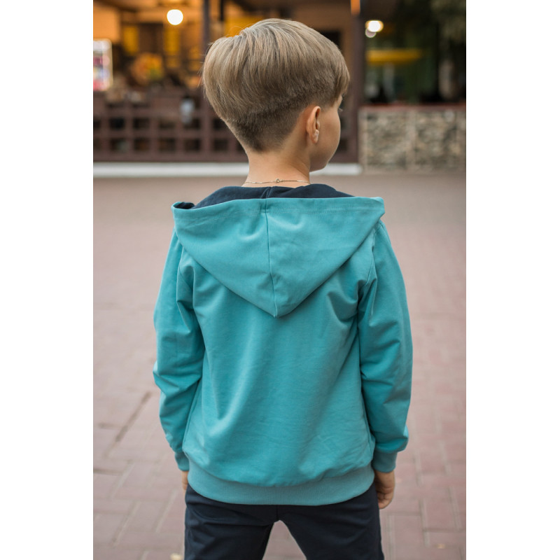 Костюм спортивный F&D для подростка 4-12 лет , Бирюзовый 152