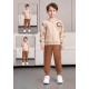 Костюм спортивный F&D для мальчика 3-8 лет , 104-110, Цвет Мокко