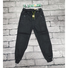 Джинсы джогеры Dola Elvin для мальчика 3-12 лет , 128, Черный