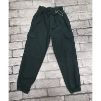 Джинсы джогеры Dola Elvin карго для мальчика 8-16 лет , Черный 128