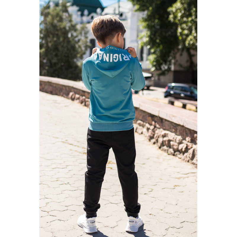 Костюм спортивный F&D для подростка 7-15 лет , Бирюзовый 128