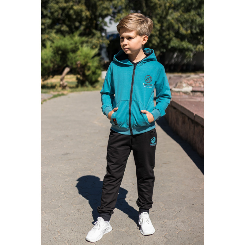 Костюм спортивный F&D для подростка 7-15 лет , Темно-синий 152