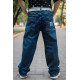 Джинсы Altun багги скейтеры широкие для мальчика 9-16 лет , Синий 134